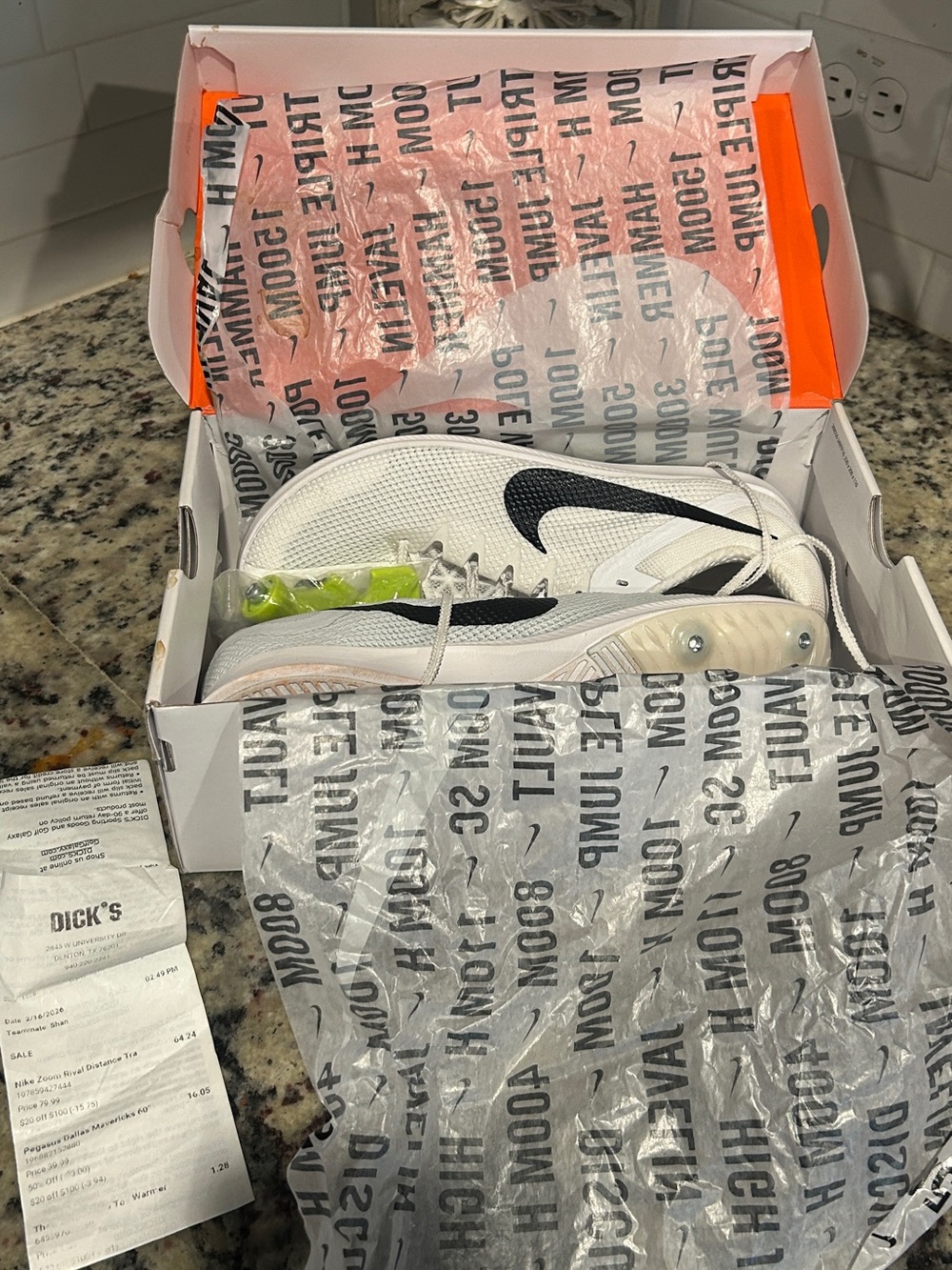 Men’s Nike Zoom Rival Distance Track Shoes